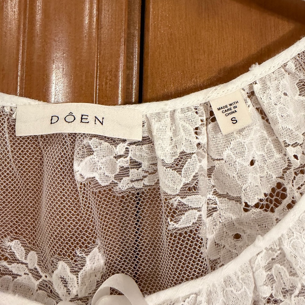 DOEN Salt Camri Blouse S - Picture 4 of 4